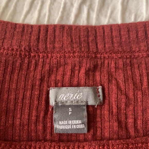 Aerie Ribbed Tee - Picture 3 of 3